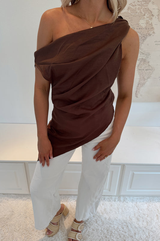 Monaco Top- Brown