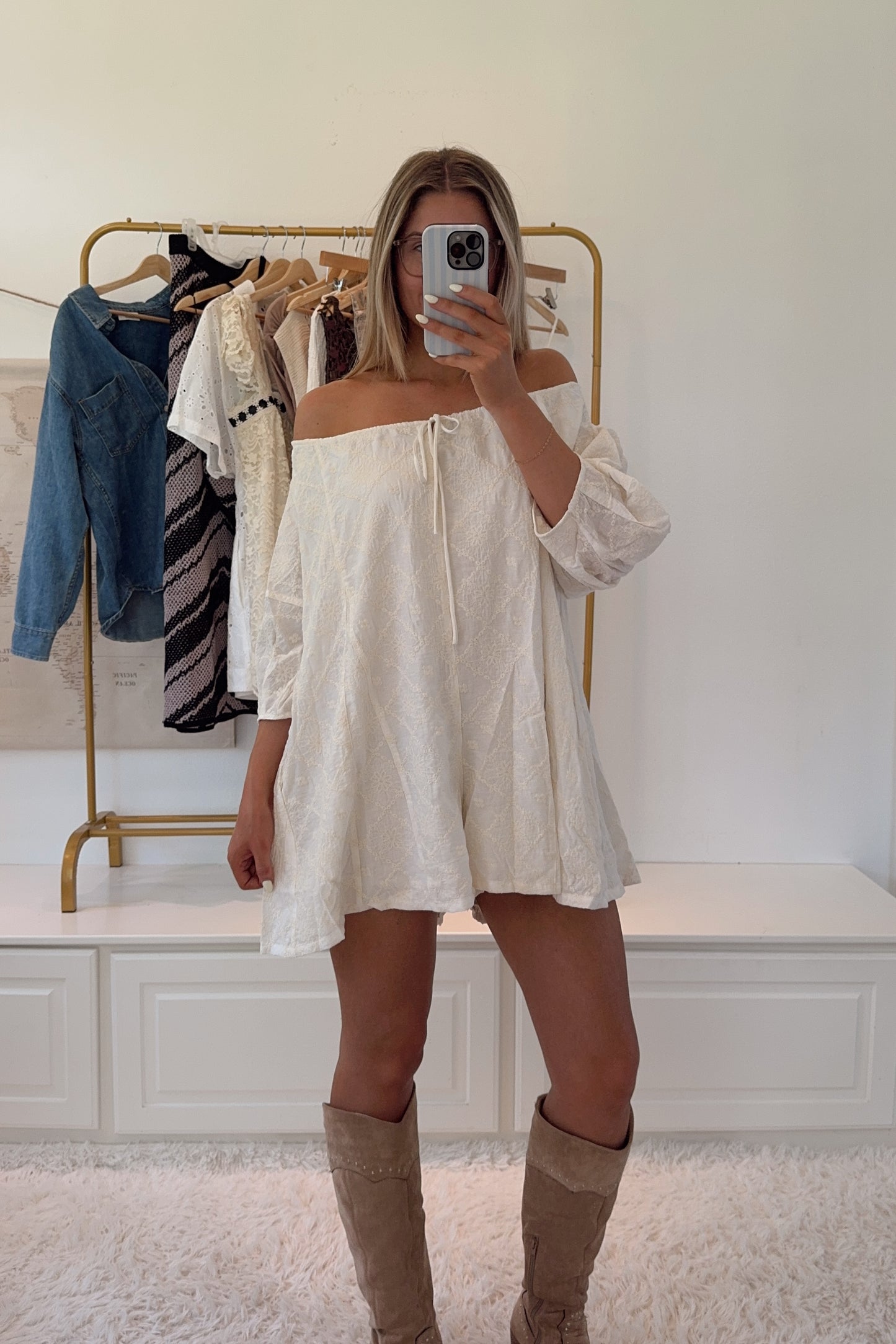 Dandelion Romper- Cream