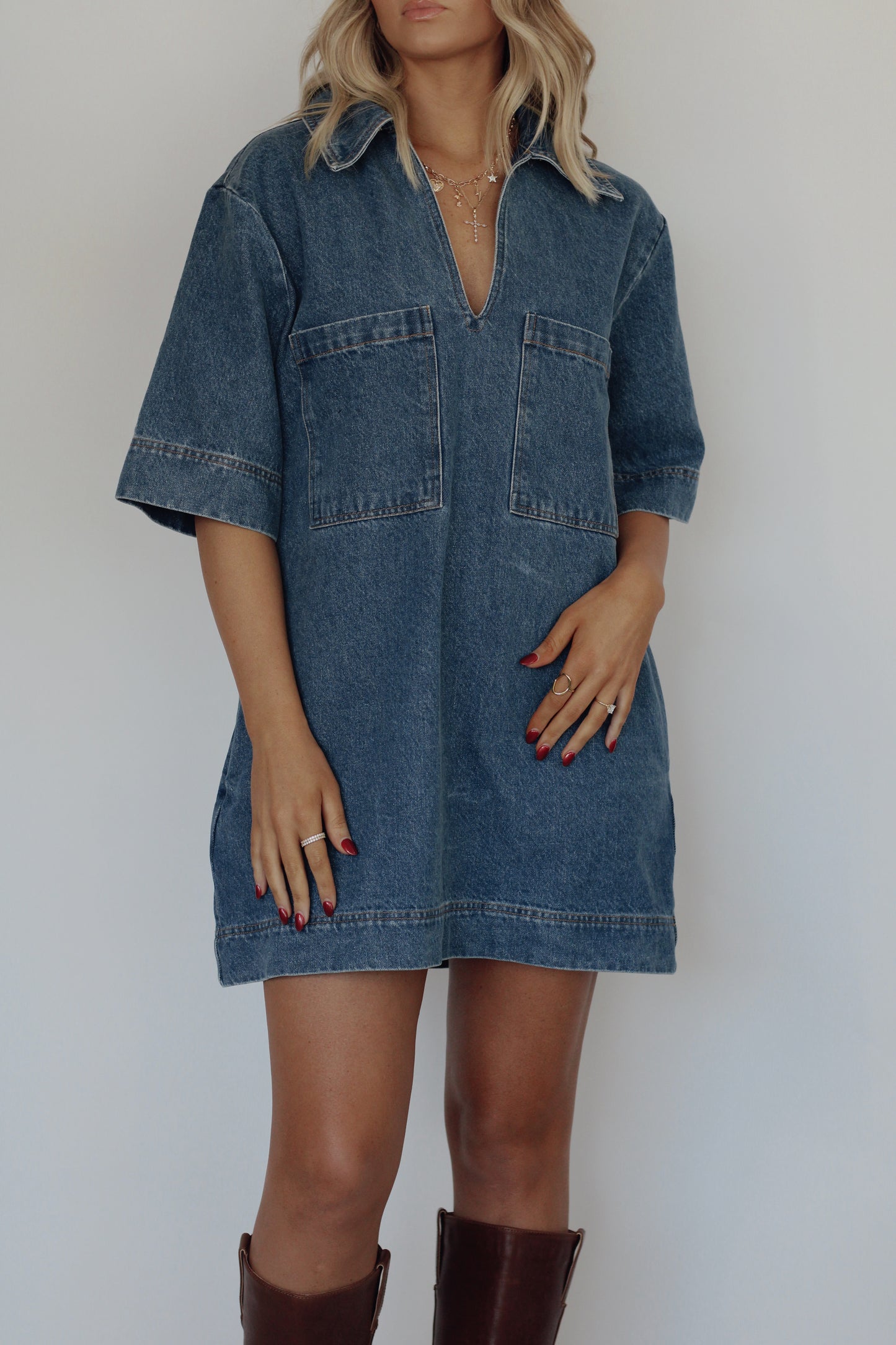 Daria Denim Dress