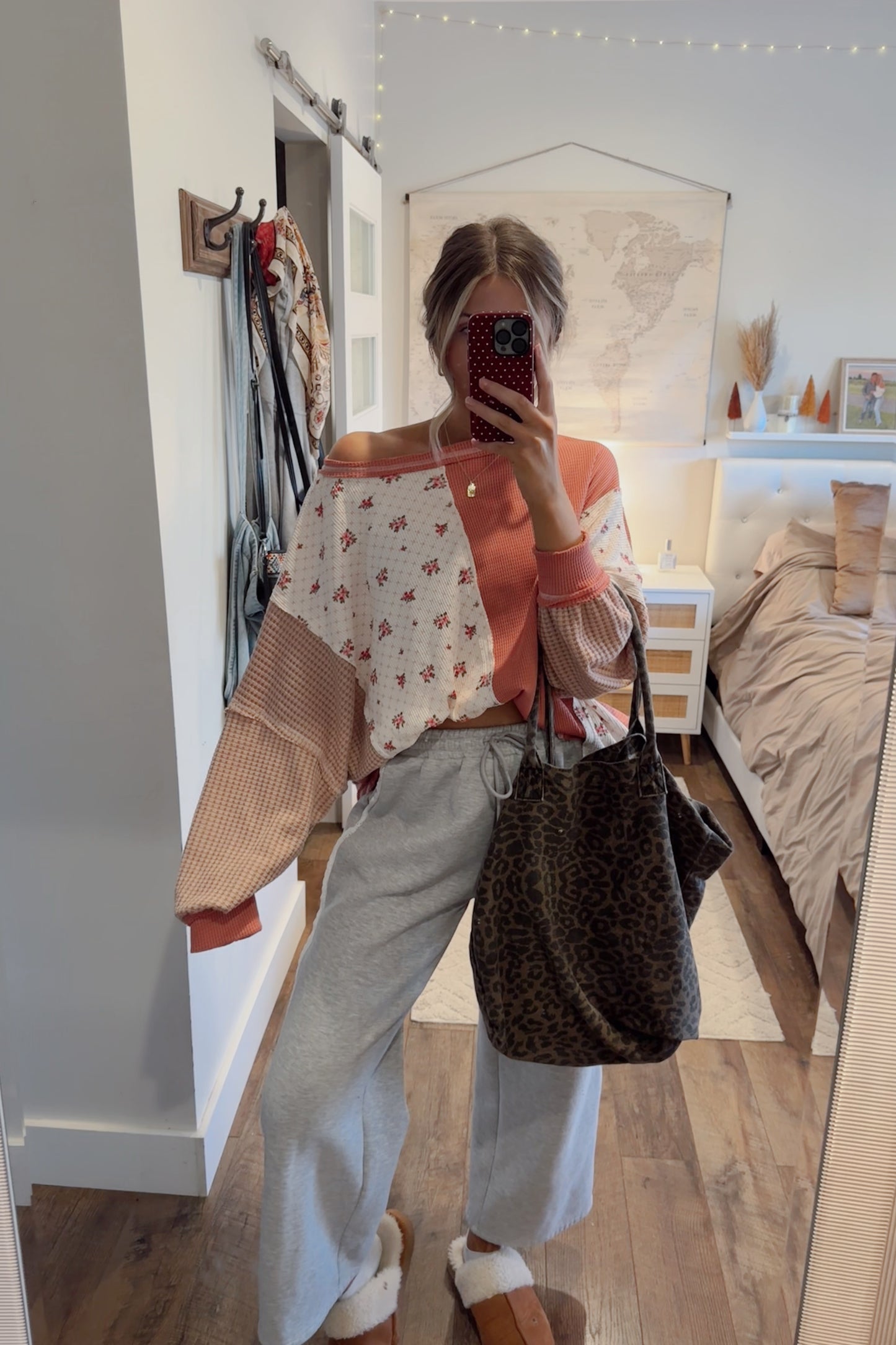 Coquette Lounge Pants- Gray