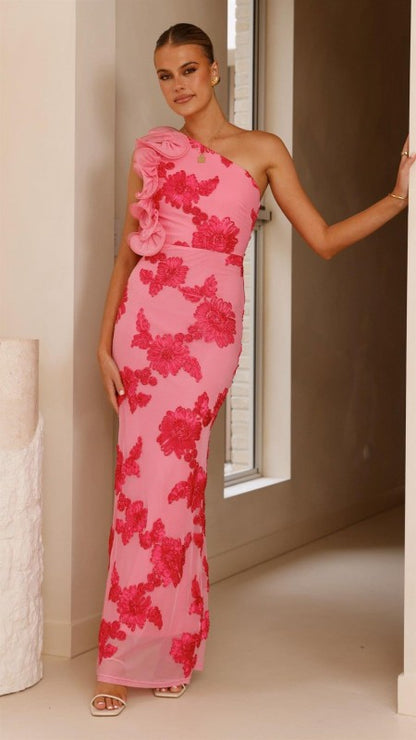 *PRE ORDER* Punta Cana Petunia Dress- Pink 1/30