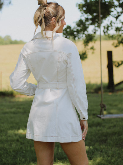 American Girls Dress- White