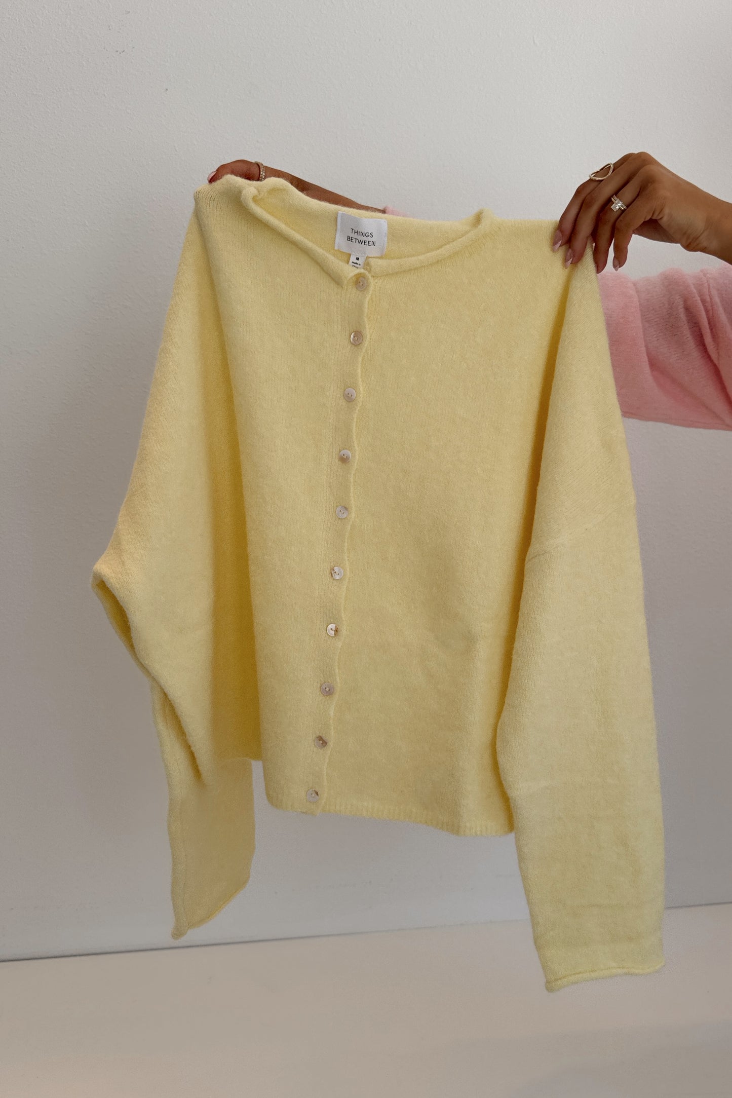 Haven Cardigan- Butter Yellow