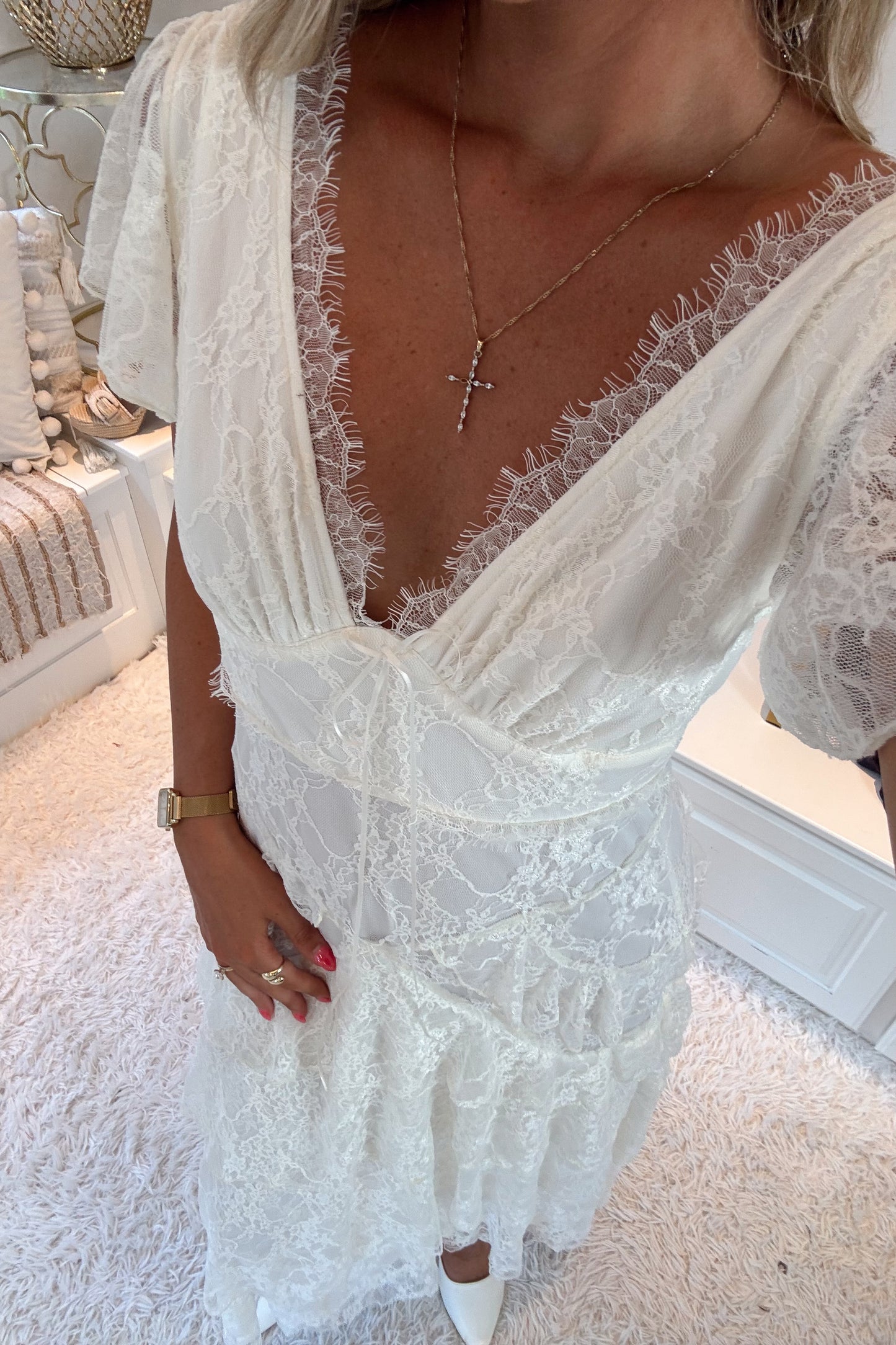 Capri After I Do Maxi Dress- Ivory