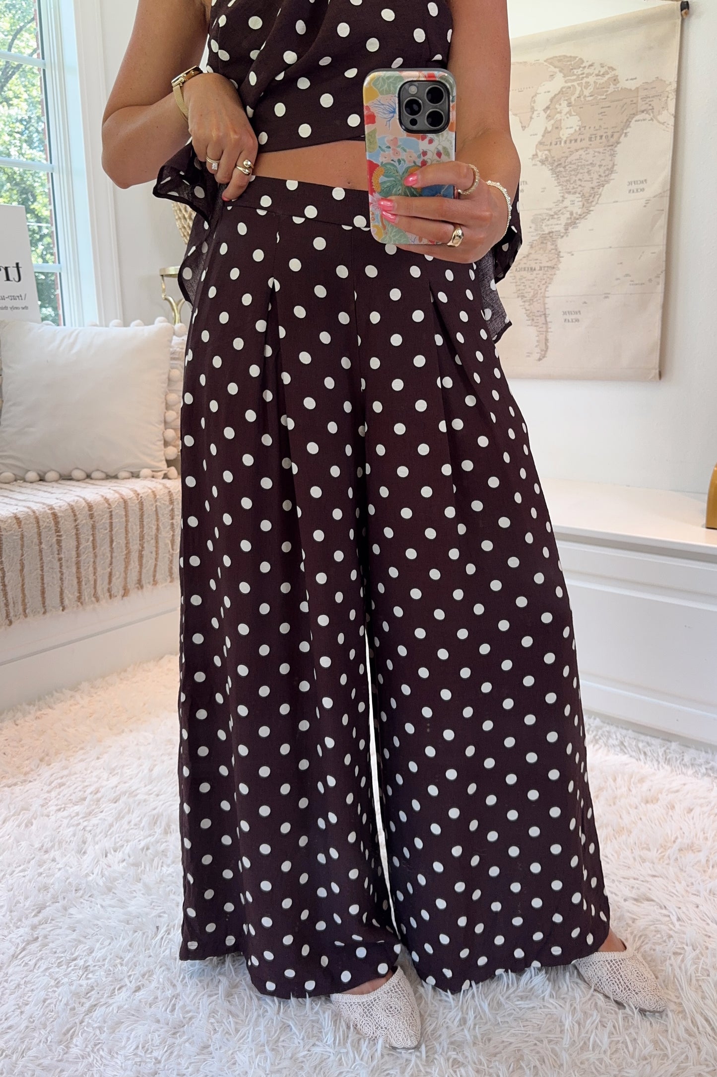 Dotty Darling Set- Brown TALL