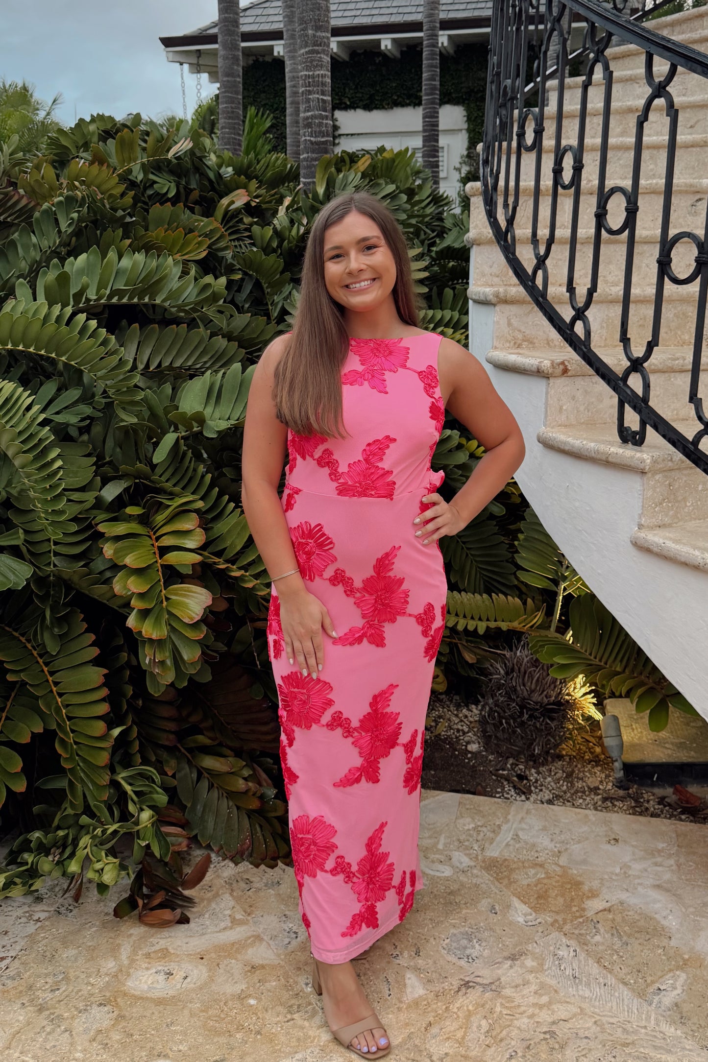 Punta Cana Petunia Breeze Dress- Pink