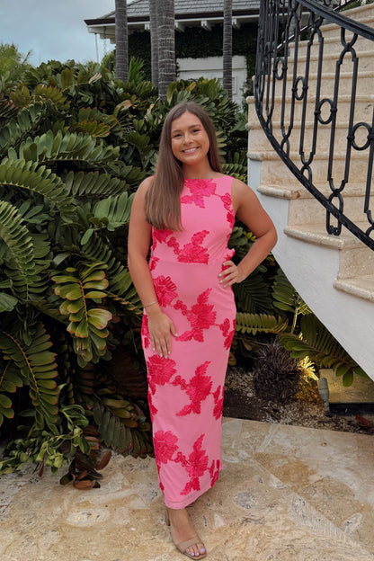 Punta Cana Petunia Breeze Dress- Pink