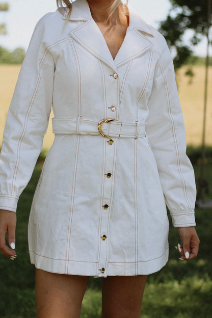 American Girls Dress- White