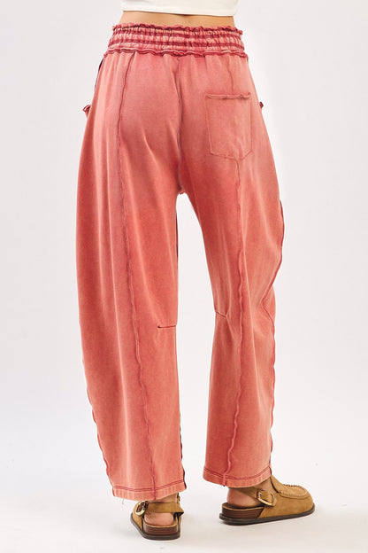 Bon Voyage Barrel Pants- Sienna