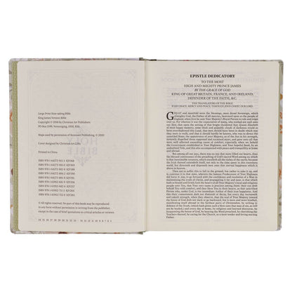 KJV LP Note-taking Bible LP HC Your Will Be Done Luke 22:42