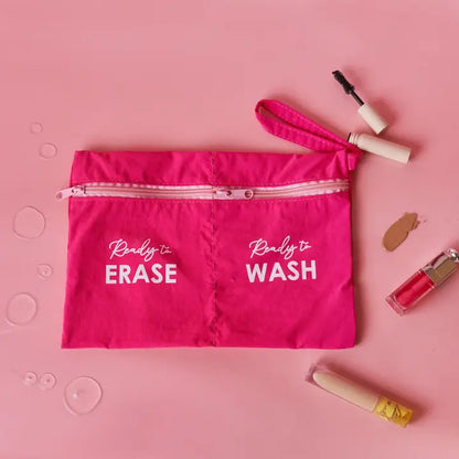 Wet/Dry MakeUp Eraser Bag