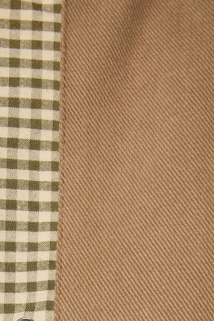 Autumn in Oxford Jacket- Taupe/Olive