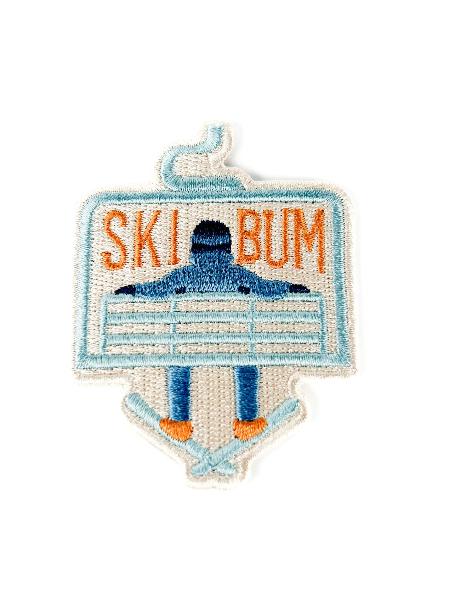 Ski Bum Iron-On Patch