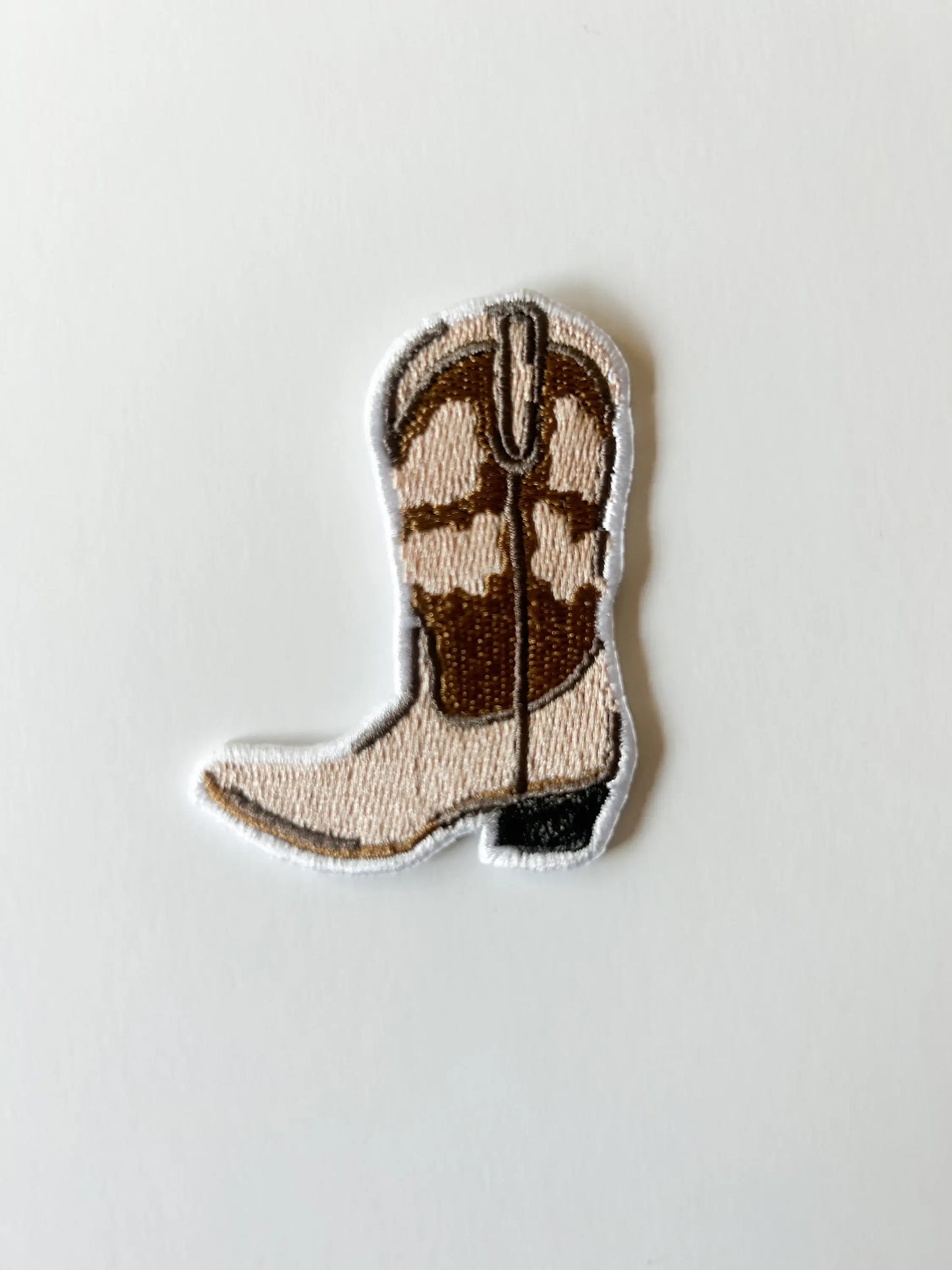 Cowgirl Boot Iron-On Patch