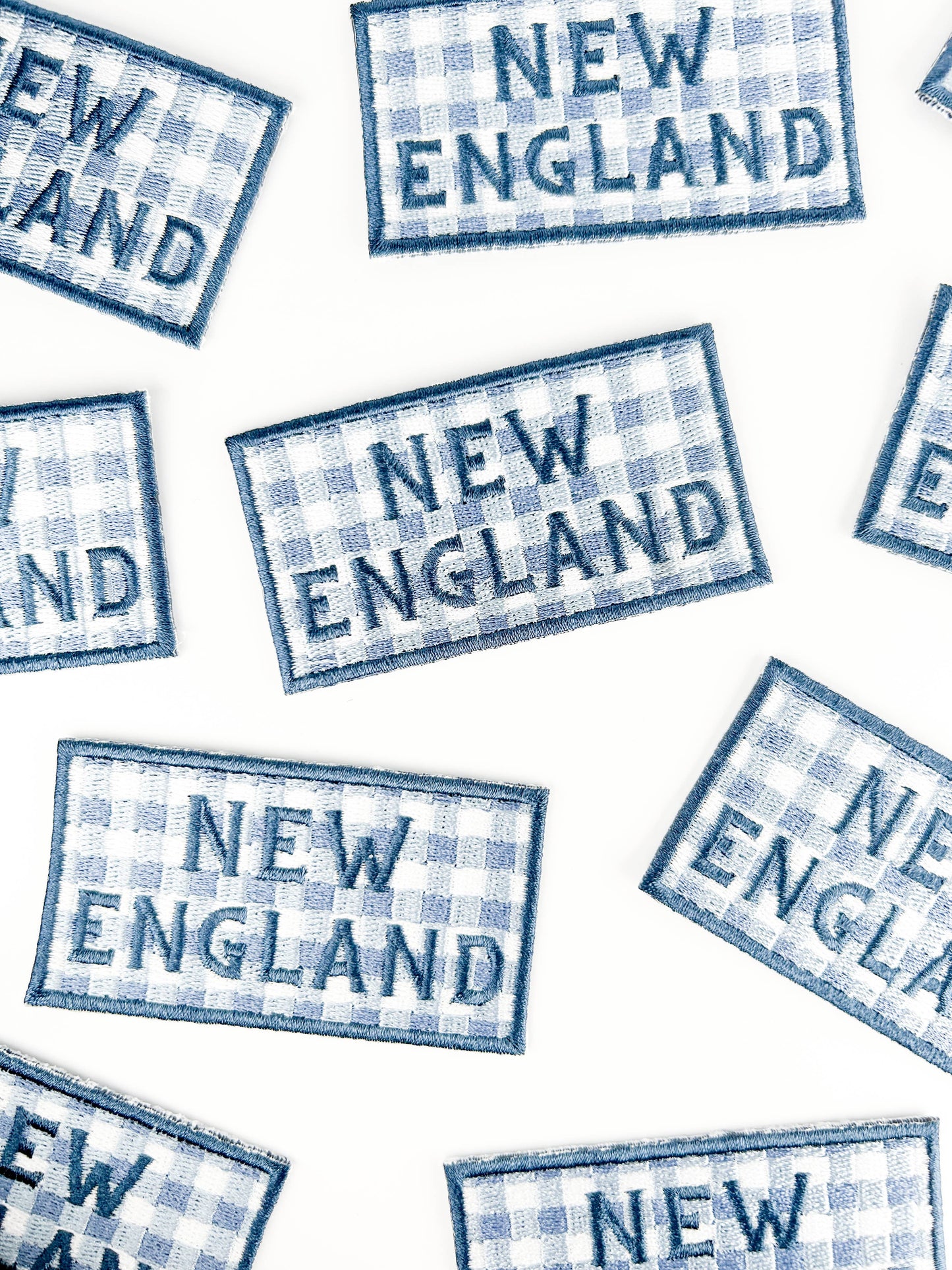 New England Iron-On Patch