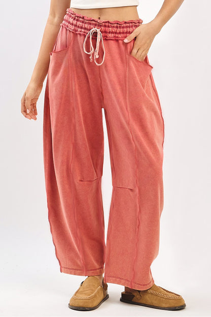 Bon Voyage Barrel Pants- Sienna