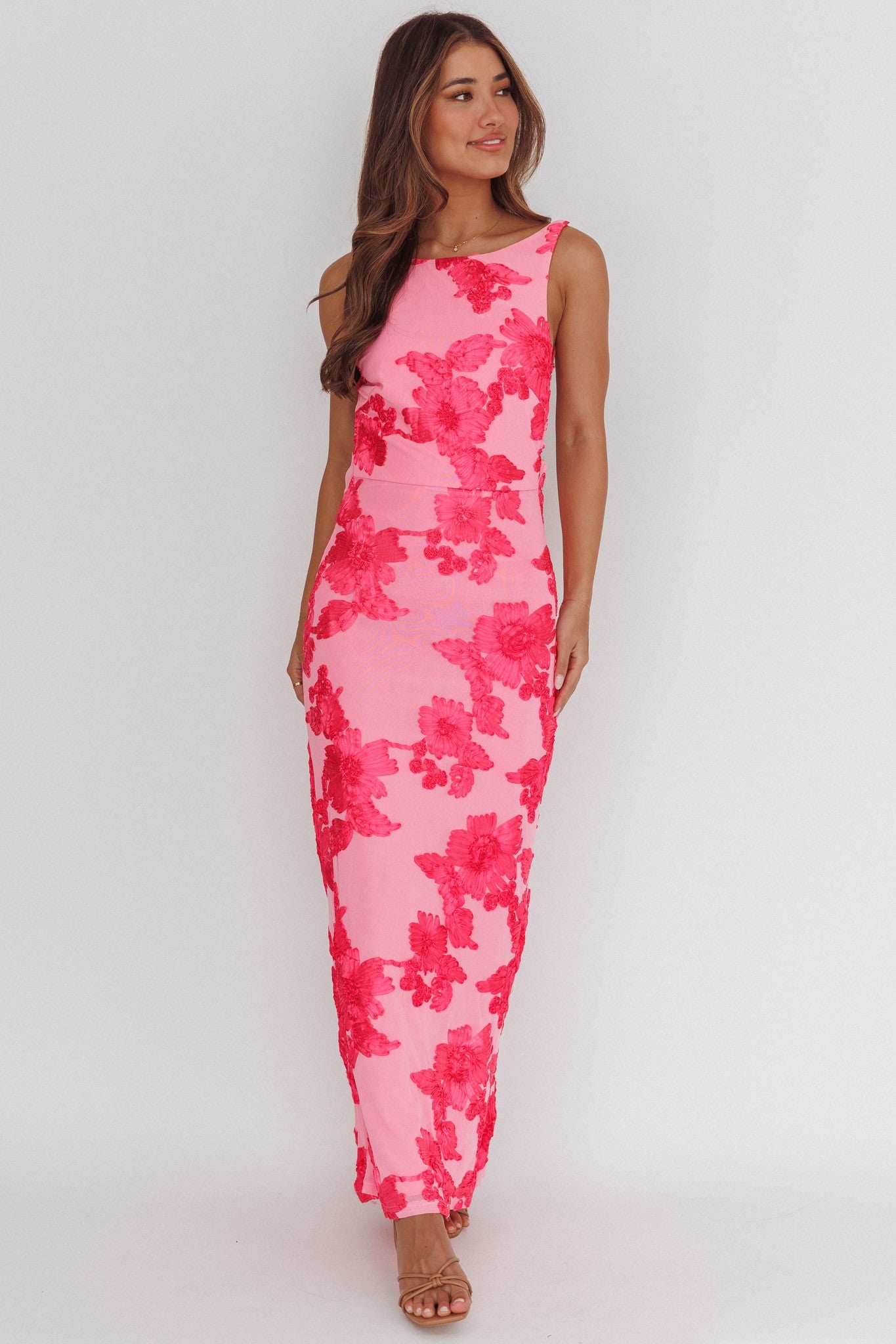 Punta Cana Petunia Breeze Dress- Pink