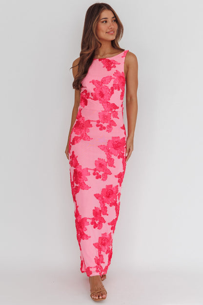 Punta Cana Petunia Breeze Dress- Pink